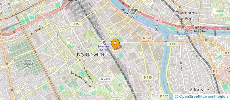 localisation de l'entreprise BOLEAT BLANQUART TERRE NEUVE à IVRY-SUR-SEINE
