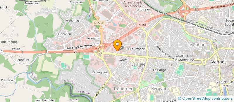 localisation de l'entreprise BOLEIS THOMAS à VANNES