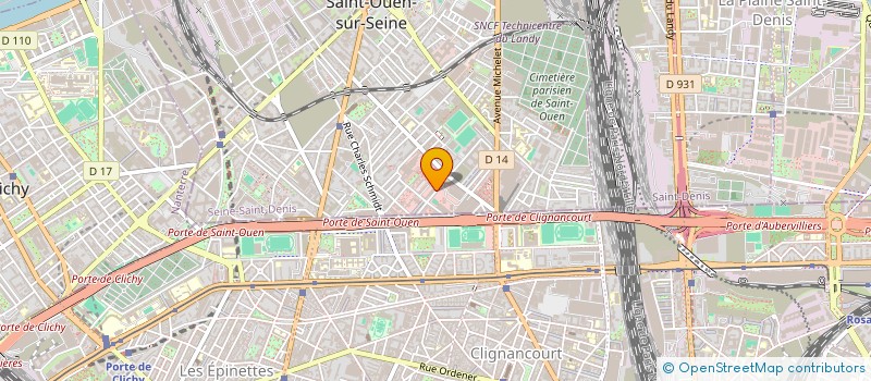 localisation de l'entreprise BOLENDER à SAINT-OUEN-SUR-SEINE