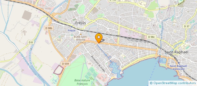 localisation de l'entreprise BOLERO à FREJUS