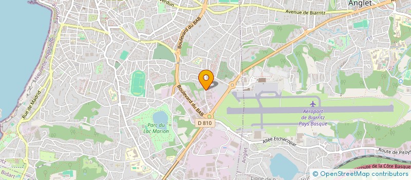 localisation de l'entreprise BOLERO INGENIERIE à BIARRITZ