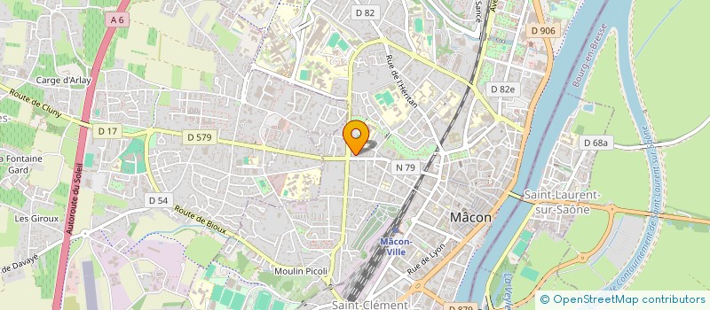 localisation de l'entreprise BOLETUS à MACON