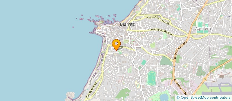 localisation de l'entreprise BOLI  BIARRITZ