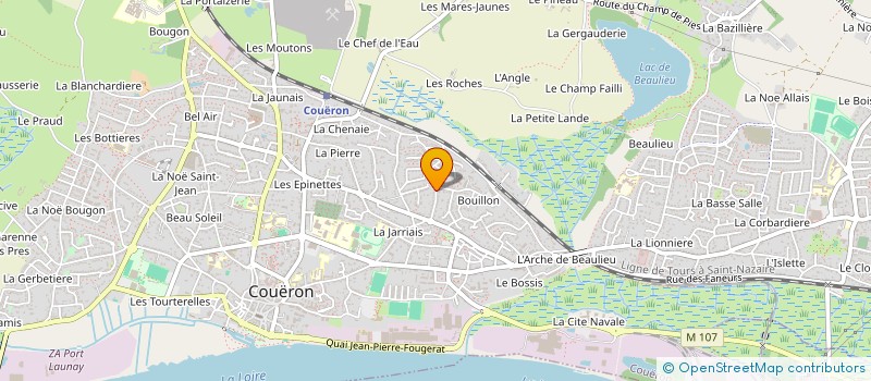 localisation de l'entreprise BOLIA à COUERON