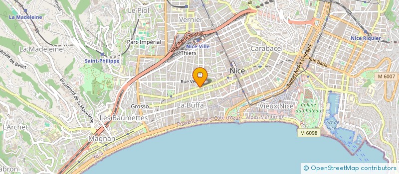 localisation de l'entreprise BOLIDEM à NICE