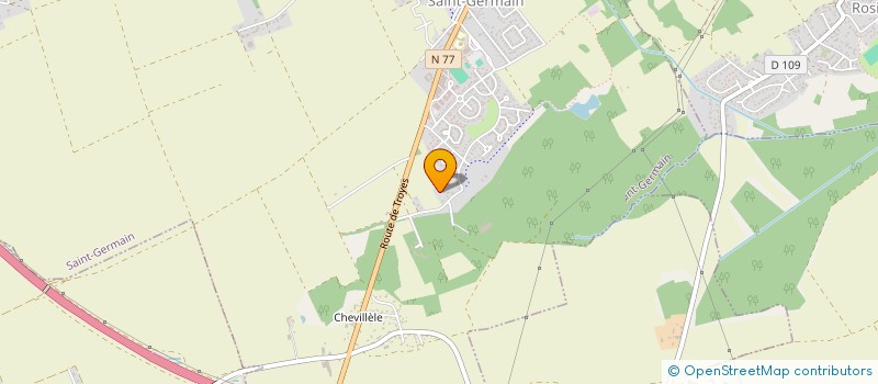 localisation de l'entreprise BOLIDES MENOIS  SAINT-GERMAIN