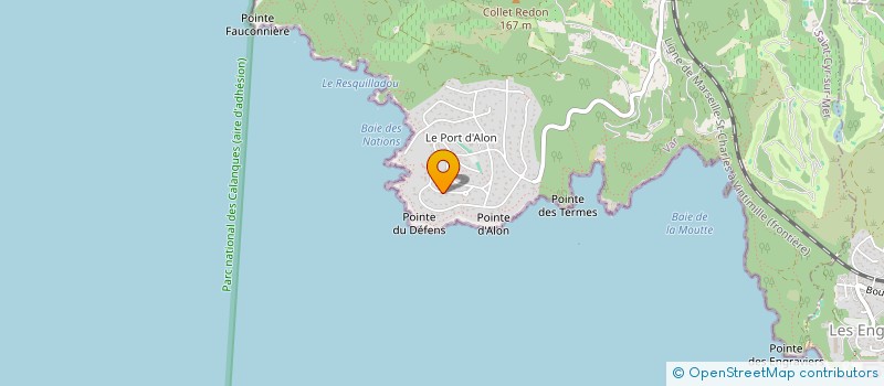 localisation de l'entreprise BOLINAS à SAINT-CYR-SUR-MER