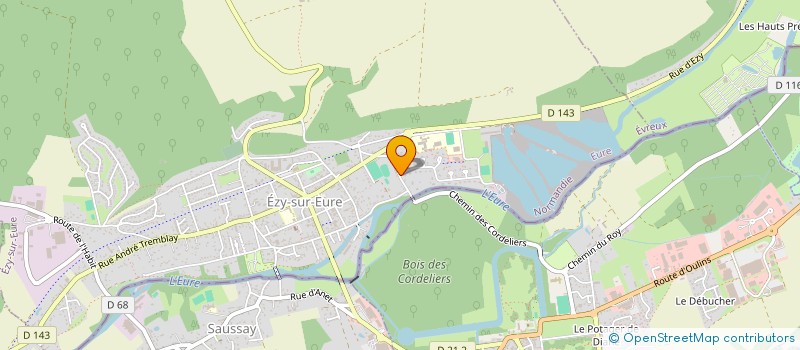 localisation de l'entreprise BOLITAF SCI  EZY-SUR-EURE