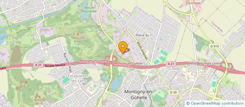 localisation de l'entreprise BOLIUM à MONTIGNY-EN-GOHELLE
