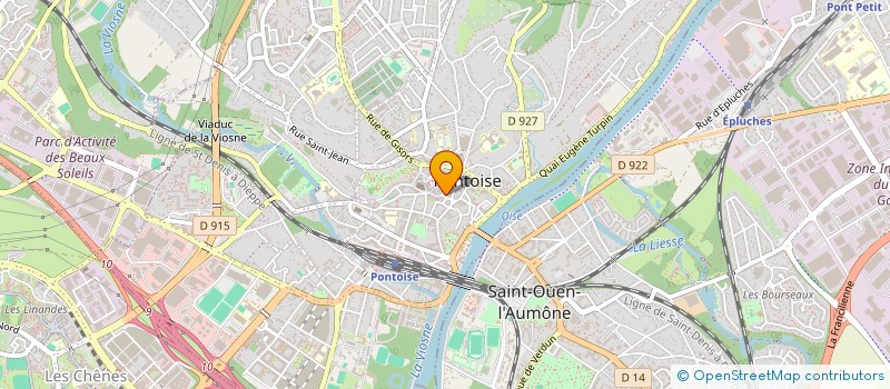 localisation de l'entreprise BOLIVAR à PONTOISE