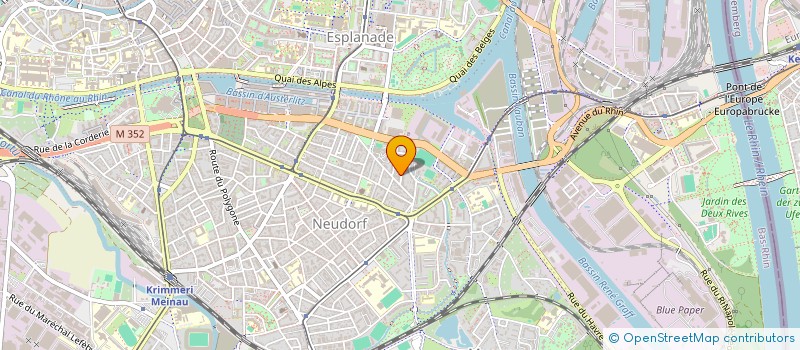 localisation de l'entreprise BOLIVAR  STRASBOURG