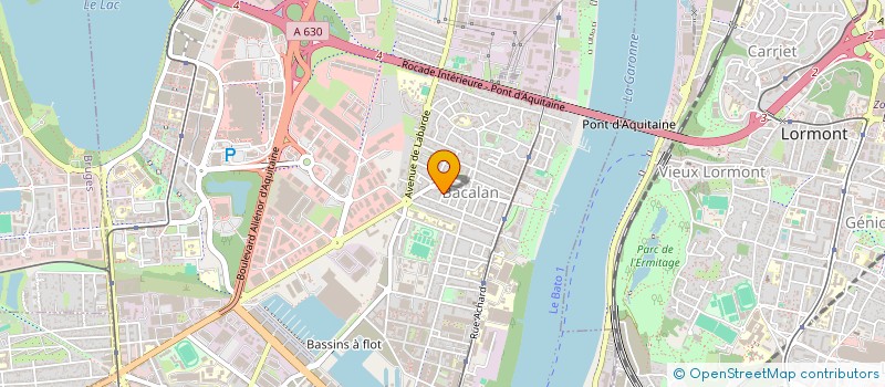 localisation de l'entreprise BOLIVAR AGENCY  BORDEAUX