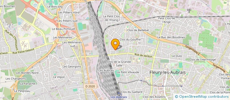 localisation de l'entreprise BOLKCOTCH à FLEURY-LES-AUBRAIS