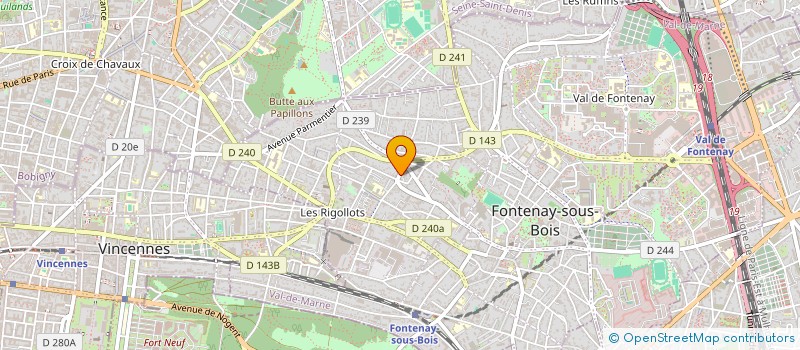 localisation de l'entreprise BOLKHIGI à FONTENAY-SOUS-BOIS