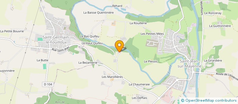 localisation de l'entreprise BOLL-DECAND  SAINT-JEAN-SUR-MAYENNE