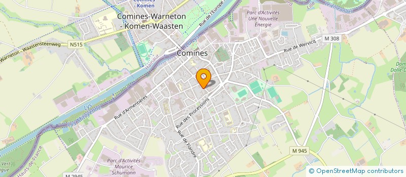 localisation de l'entreprise BOLLAERT CONSULTING à COMINES