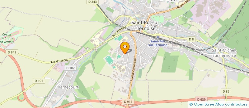 localisation de l'entreprise BOLLART  LA THIEULOYE