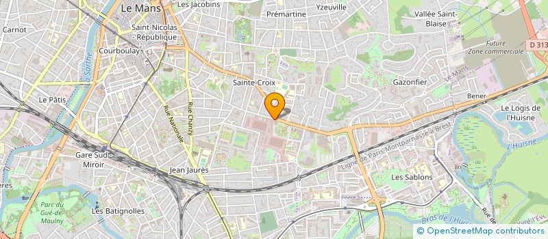 localisation de l'entreprise BOLLEDIS à LE MANS