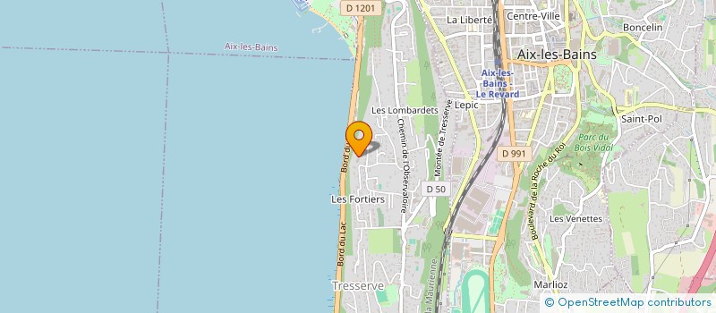 localisation de l'entreprise BOLLON GRESY-SUR-AIX  TRESSERVE