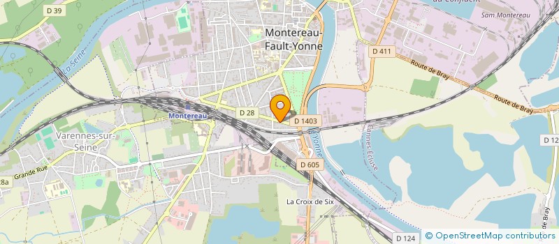 localisation de l'entreprise BOLO à MONTEREAU-FAULT-YONNE