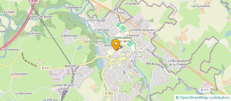 localisation de l'entreprise BOLO  SAINT-LAURENT-SUR-SEVRE