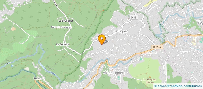 localisation de l'entreprise BOLO NO à LE TIGNET