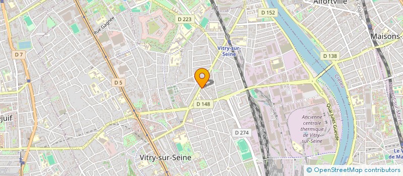 localisation de l'entreprise BOLOGHINE à VITRY-SUR-SEINE