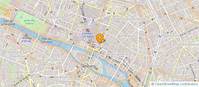 localisation de l'entreprise BOLOGNA CAFFE  PARIS