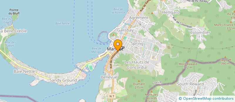 localisation de l'entreprise BOLOGNE DE SAINT GEORGES  SAINT MARTIN