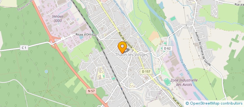 localisation de l'entreprise BOLSENA  THAON-LES-VOSGES