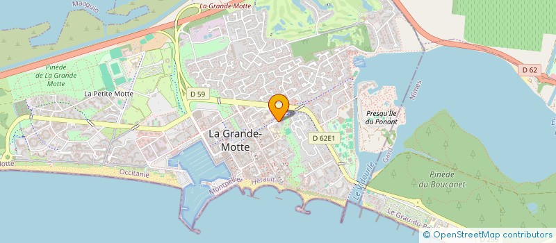 localisation de l'entreprise BOLT N.V.L à LA GRANDE-MOTTE