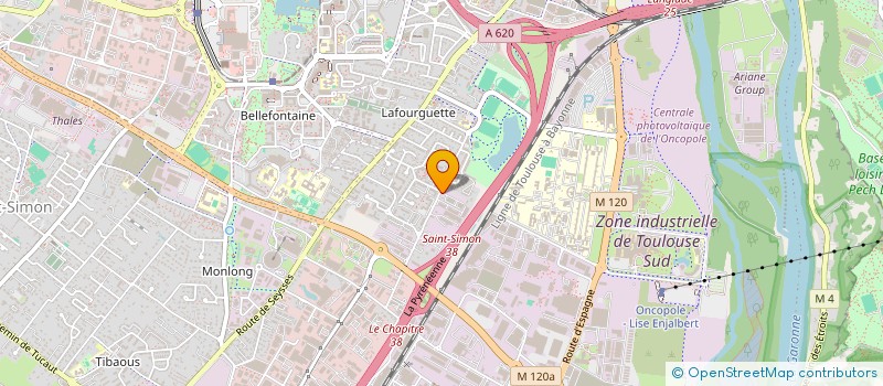 localisation de l'entreprise BOLT PROMOTION  TOULOUSE