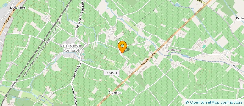 localisation de l'entreprise BOLTEC  LALANDE-DE-POMEROL