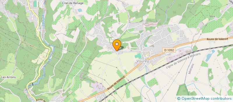 localisation de l'entreprise BOLTON EMERSON GROUP  VOUREY