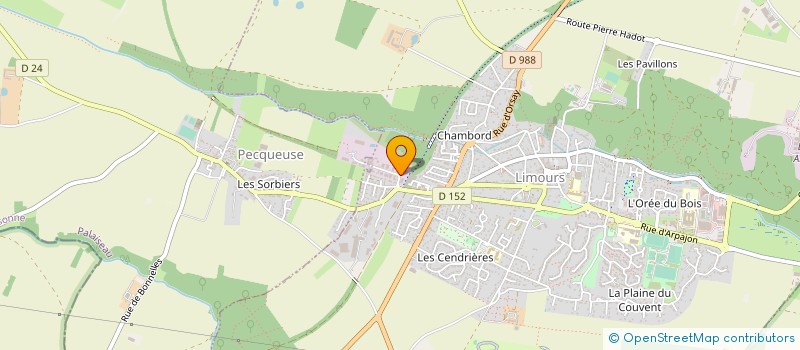 localisation de l'entreprise BOLTS ELECTRONIC'S VEHICULES  LIMOURS