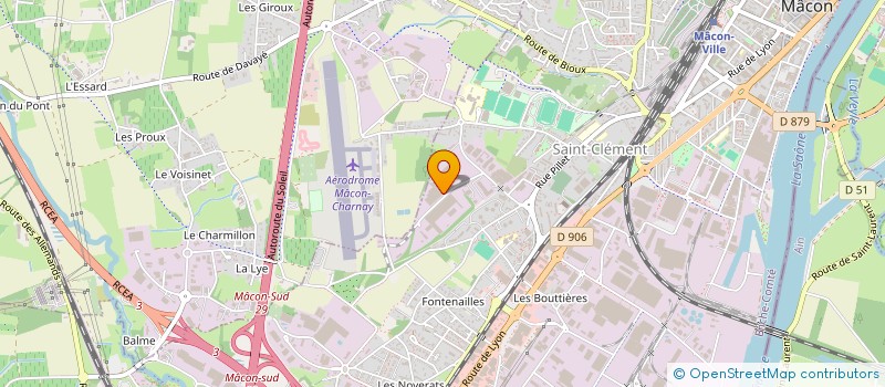 localisation de l'entreprise BOLU DISTRIBUTION à MACON