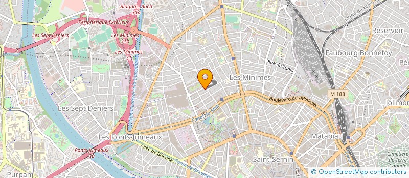 localisation de l'entreprise BOLUBAT à TOULOUSE