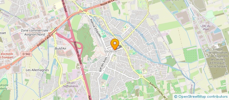 localisation de l'entreprise BOLZAN AVOCATS  VEDENE