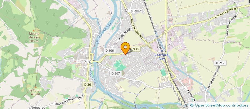 localisation de l'entreprise BOLZATO à NAY