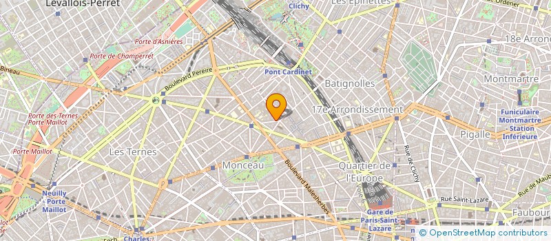 localisation de l'entreprise BOLZE & MOOGY à PARIS