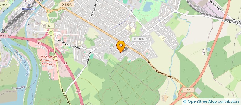 localisation de l'entreprise BOLZINGER SARL  KNIGSMACKER