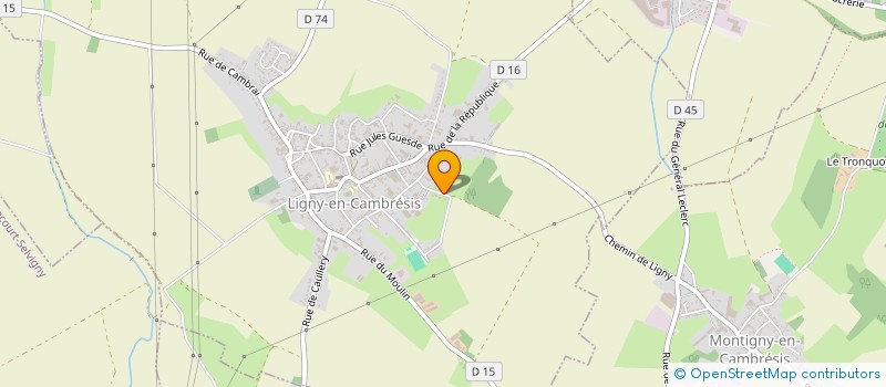 localisation de l'entreprise BOMA  LIGNY-EN-CAMBRESIS