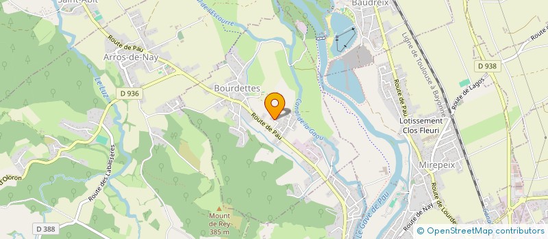 localisation de l'entreprise BOMA  BOURDETTES