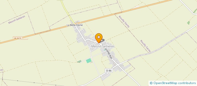 localisation de l'entreprise BOMA  MESNIL-SELLIERES