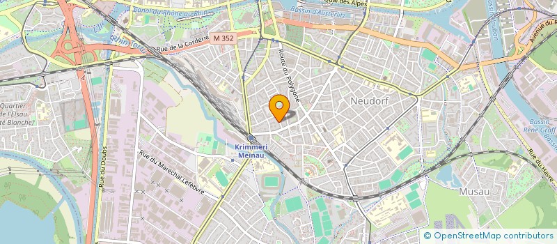 localisation de l'entreprise BOMA LES BONNES MATIERES à STRASBOURG