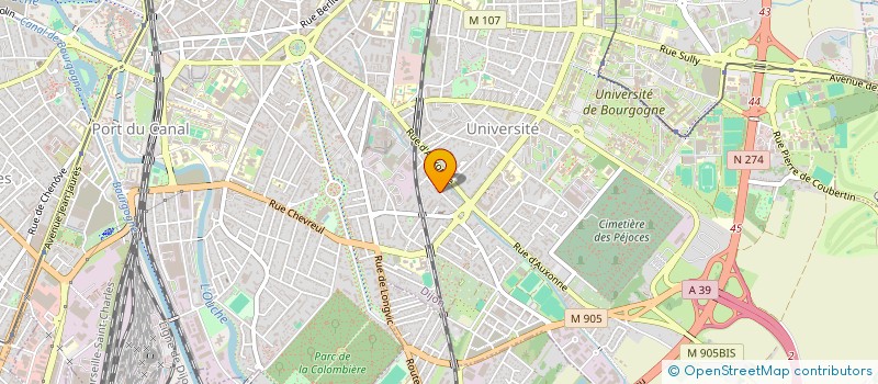 localisation de l'entreprise BOMALEX  DIJON