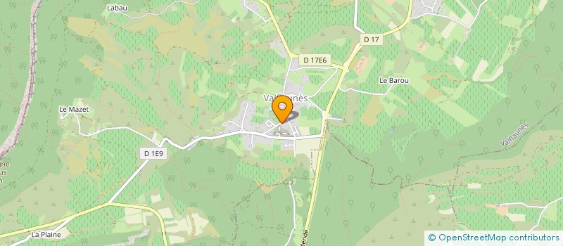 localisation de l'entreprise BOMANS  VALFLAUNES