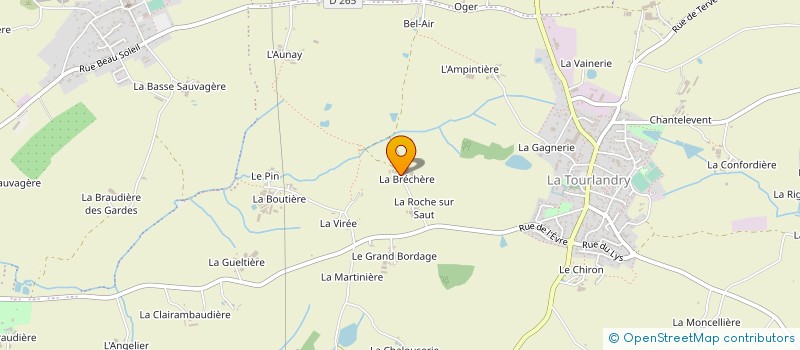 localisation de l'entreprise BOMARD YOANN  CHEMILLE-EN-ANJOU