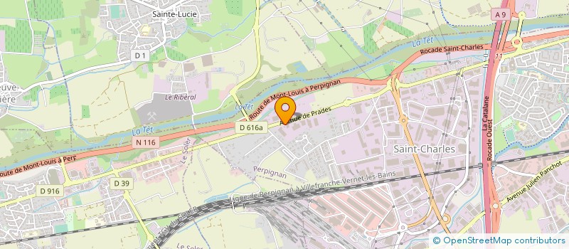 localisation de l'entreprise BOMATI CAPDEVILA à PERPIGNAN