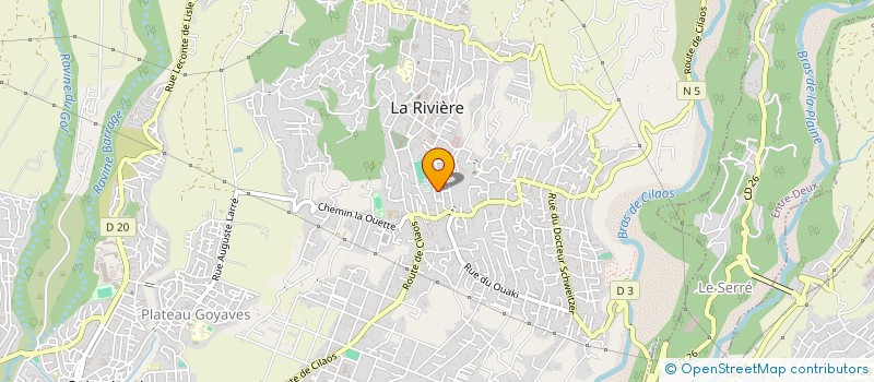 localisation de l'entreprise BOMBACACEE  SAINT-LOUIS